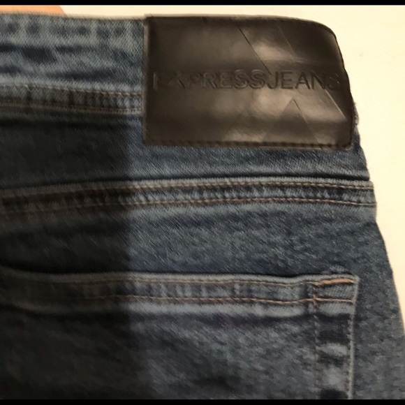 Express size 11/12 vintage stretch flare mid rise THE PERFECT classic jean - Picture 2 of 15